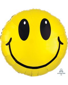 18C SMILEY FACE YELLOW (PKG)(D)