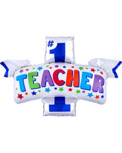 LRG SHP #1 TEACHER 38" (PKG)