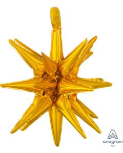 MAGIC STAR CLUSTER SMALL GOLD 20" (MULTI)(PKG)