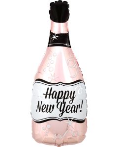 18SHP HAPPY NEW YEAR ROSE GOLD BUBBLY BOTTLE (D) sale