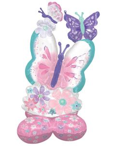 AIRLOONZ FLUTTERS BUTTERFLY CONSUMER INFLATE 44" (PKG)