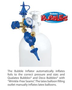 BUBBLE INFLATOR W/SOFT TOUCH PUSH VALVE