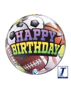 BUBBLE 22C HB SPORTS BALLS (PKG)