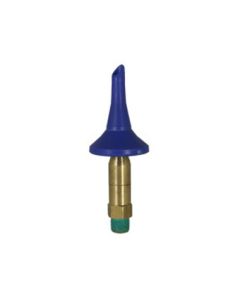 LATEX TIP VALVE TO TRIPLE SPEED INFLATOR W/45 DEGREE ELBOW