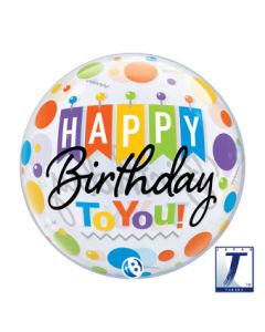 BUBBLE 22C HB TO YOU BANNER (PKG)
