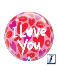 BUBBLE 22C I LOVE YOU KISSES (PKG)