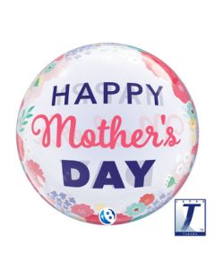 BUBBLE 22C HAPPY MOTHER'S DAY FLORAL PASTEL (PKG)