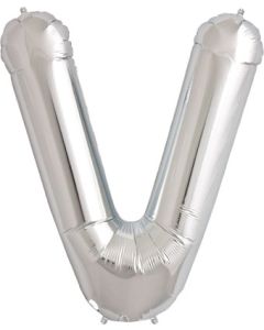 LRG SHP LETTER V SILVER NORTHSTAR 34" 58980 (PKG)(D) sale