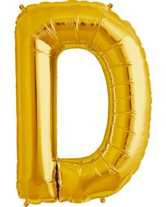LRG SHP LETTER D GOLD NORTHSTAR 34" 59287 (PKG)(D) sale