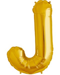 LRG SHP LETTER J GOLD NORTHSTAR 34" 59930 (PKG)(D) sale