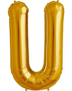 LRG SHP LETTER U GOLD NORTHSTAR 34" 59952 (PKG)(D) sale