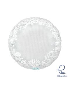 18C LACE RIBBON CLEAR