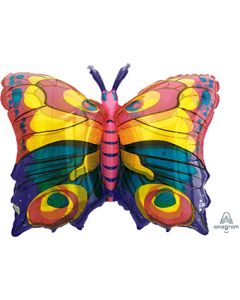 LRG SHP BUTTERFLY JEWEL 27" (SEE-THRU)(D) sale