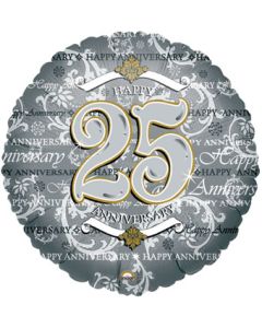 18C HAPPY 25TH ANNIVERSARY (D) sale