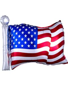LRG SHP AMERICAN FLAG 27" (PKG)