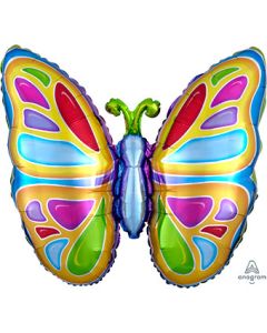 LRG SHP BUTTERFLY BRIGHT 25" (PKG)