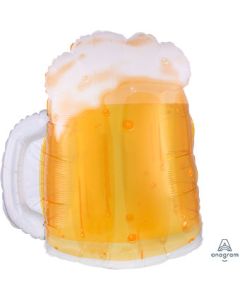 LRG SHP BEER MUG 23" (SEE THRU)(PKG)