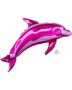 LRG SHP DOLPHIN PINK OCEAN 37" (D) sale
