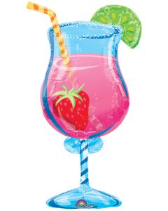 LRG SHP TROPICAL COOLER 35" (SEE THRU)(PKG)(D) sale