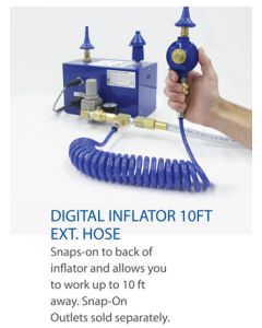 EXTENSION HOSE 10 FT FOR DUPLICATOR 2 & DUAL SIZER