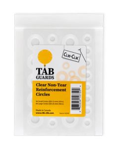 TAB GUARDS (BAG 156) 96 SMALL CIRCLES 60 LARGE CIRCLES