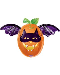 LRG SHP MASKED BAT PUMPKIN 36" (PKG)(D) sale