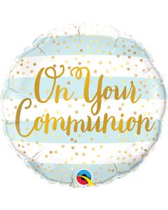 18C ON YOUR COMMUNION BLUE STRIPES (PKG)(D) sale
