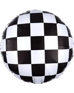 18C CHECKERBOARD BALLOON DESIGNER (PKG)