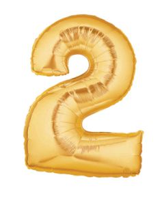 MIN SHP NUMBER 2 GOLD MEGALOON JR. (7") AIR FILL ONLY