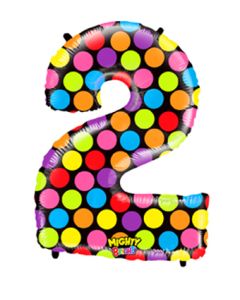 LRG SHP NUMBER 2 MIGHTY BRIGHT MEGALOON 34" (PKG)(D) sale
