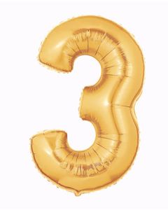 MIN SHP NUMBER 3 GOLD MEGALOON JR. (7") AIR FILL ONLY