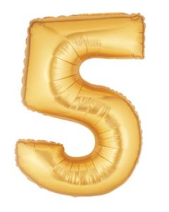 MIN SHP NUMBER 5 GOLD MEGALOON JR. (7") AIR FILL ONLY