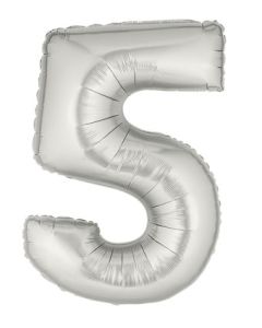 MIN SHP NUMBER 5 SILVER MEGALOON JR. (7") AIR FILL ONLY