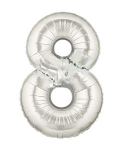 MIN SHP NUMBER 8 SILVER MEGALOON JR. (7") AIR FILL ONLY