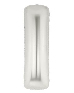 MIN SHP LETTER I SILVER MEGALOON JR. (7") AIR FILL ONLY