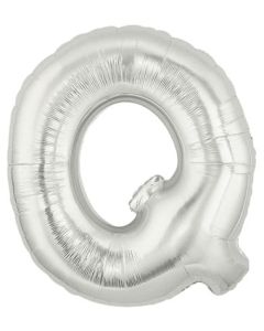 MIN SHP LETTER Q SILVER MEGALOON JR. (7") AIR FILL ONLY