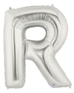 MIN SHP LETTER R SILVER MEGALOON JR. (7") AIR FILL ONLY