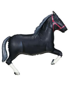 LRG SHP HORSE BLACK 34" (POLYBAG/LABEL)(BAG 1)(D) sale