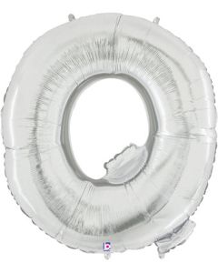 LRG SHP LETTER Q SILVER MEGALOON 34" (PKG)