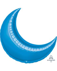 LRG SHP ANAGRAM CRESCENT BLUE 26" (SOLD IN 3'S)(D)SALE
