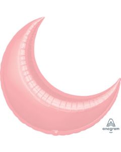 LRG SHP ANAGRAM CRESCENT PINK PASTEL 26" (SOLD 3'S)(D) sale