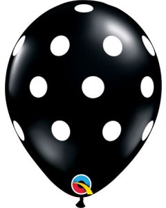 11C POLKA DOTS BIG ONYX BLACK (PK 6)(SOLD IN 12'S)(D) sale