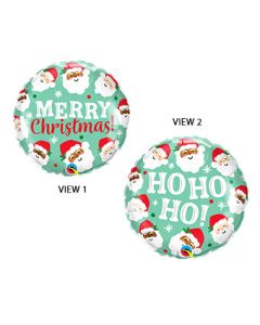 18C HO HO HO MERRY CHRISTMAS SANTAS (D) sale