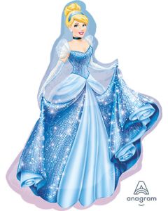 LRG SHP CINDERELLA 33" (PKG)