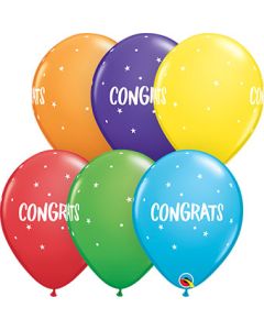 11C CONGRATS DOTS & STARS (BAG50)(D) sale