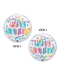 BUBBLE 22C HB CONFETTI & STREAMERS (PKG)(D) sale