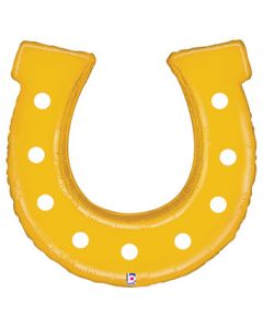 LRG SHP GOLDEN HORSESHOE 25" (PKG)