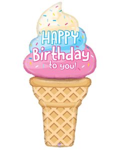 LRG SHP HB TO YOU ICE CREAM SPECIAL DELIVERY 60" (PKG)