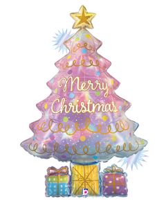 LRG SHP OPAL CHRISTMAS TREE 32" (HOLO)(D) sale