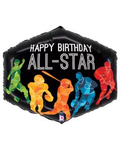 LRG SHP HB ALL-STAR SPORTS 30" (PKG)